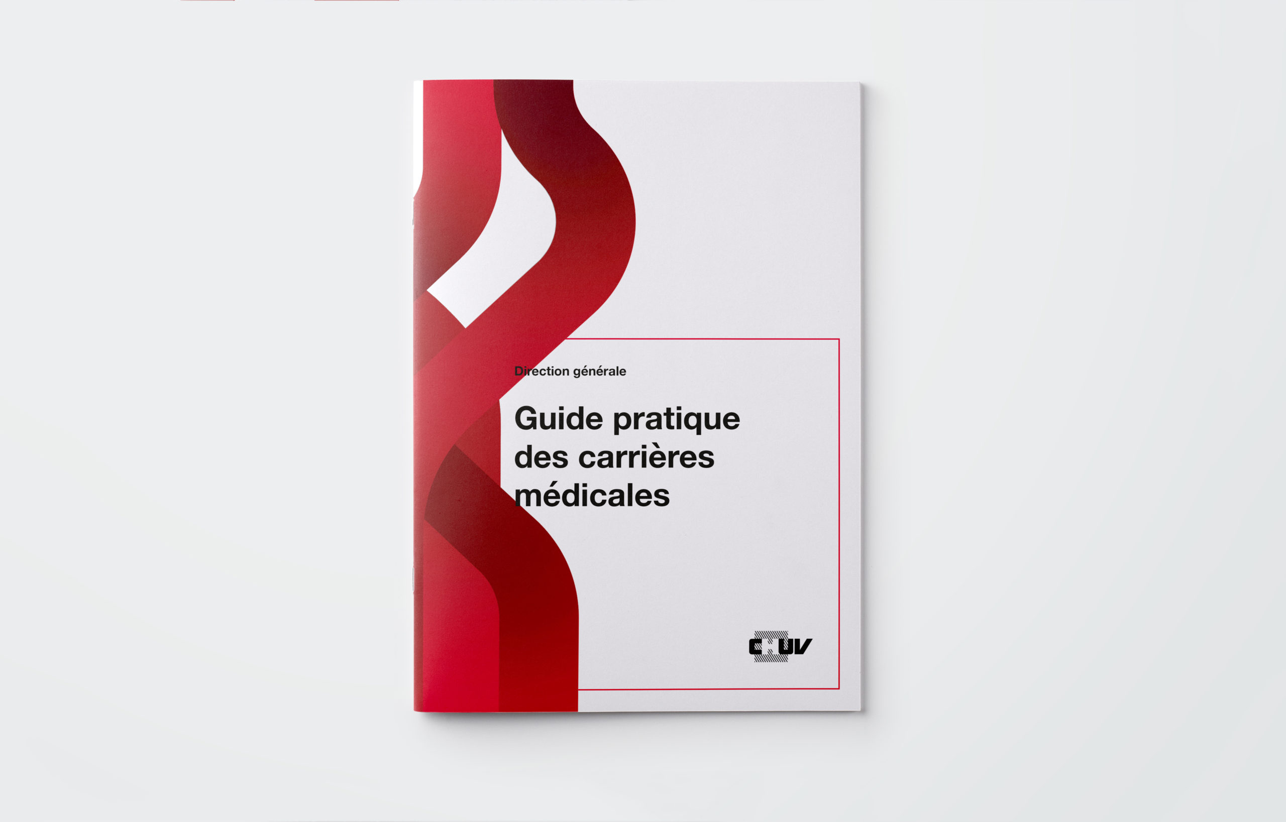 Couverture de la brochure "Guide pratique des carrières médicales"